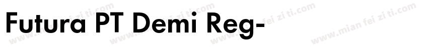 Futura PT Demi Reg字体转换